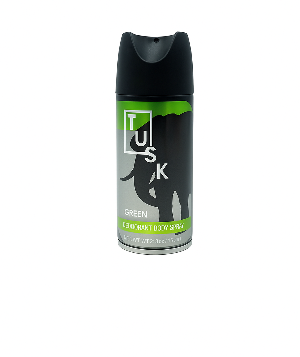 TUSK BODY SPRAY GREEN 150ML