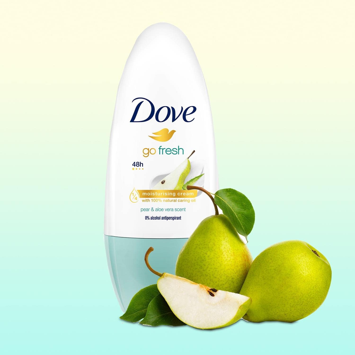 DOVE ROLL ON PEAR & ALOE VERA 50ML