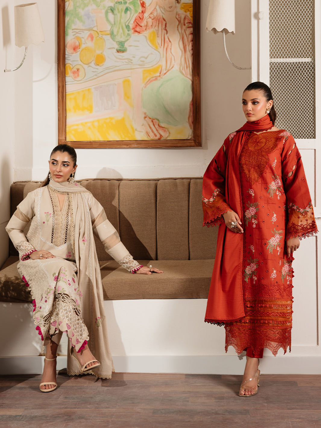 3 PC Khaddar  Duha By Zarnoor