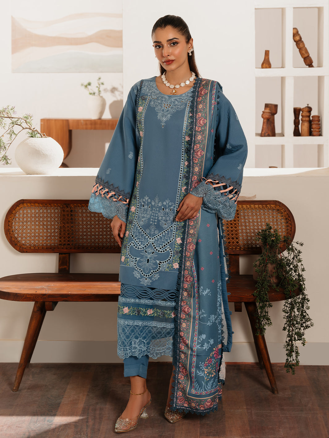 3 PC Karandi Duha By Zarnoor