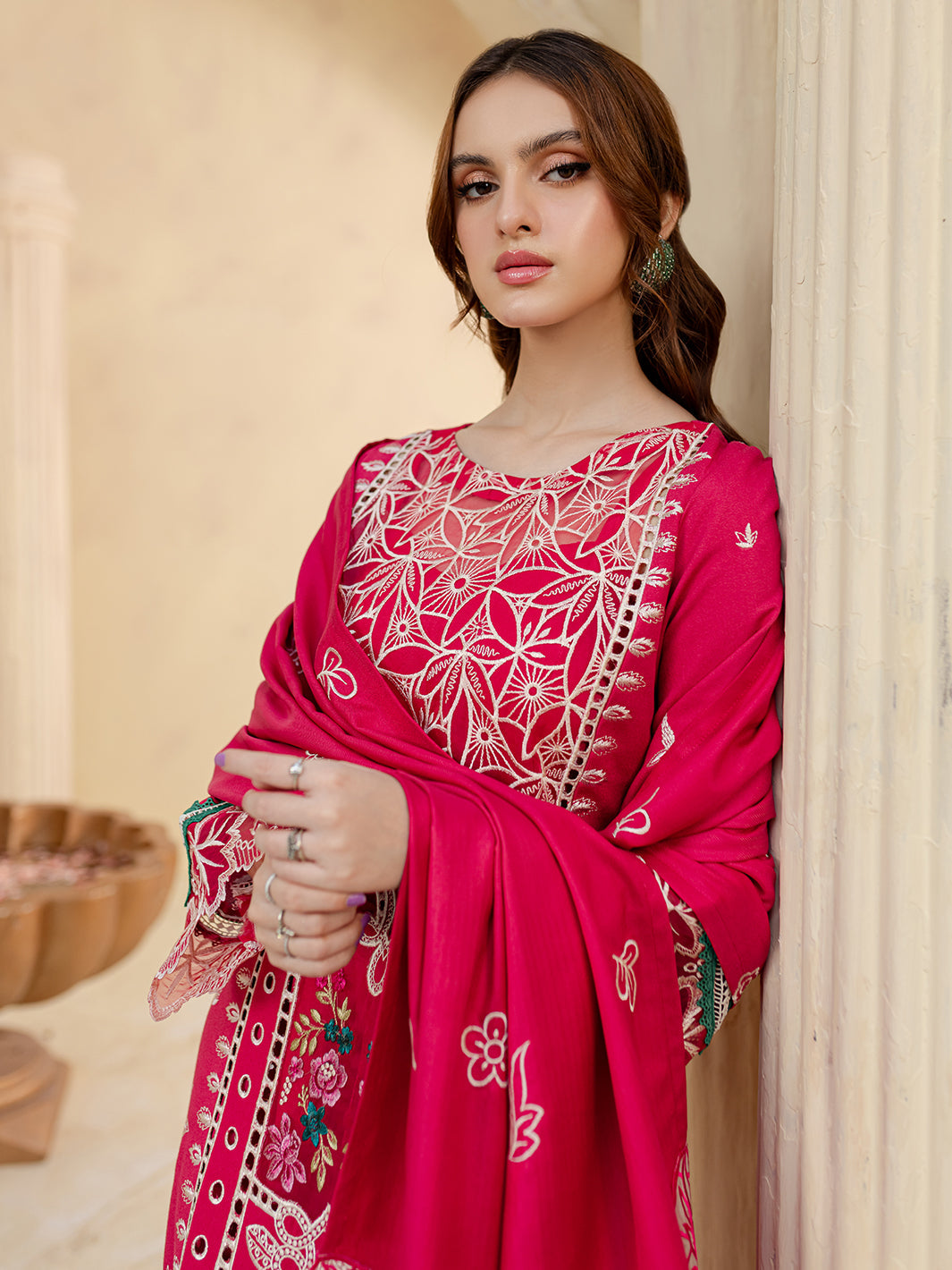 ELEANOR | 3 PC KARANDI Embroidered Suit