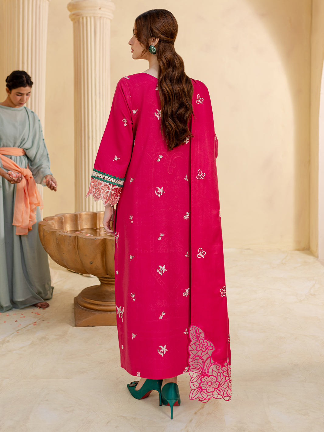 ELEANOR | 3 PC KARANDI Embroidered Suit