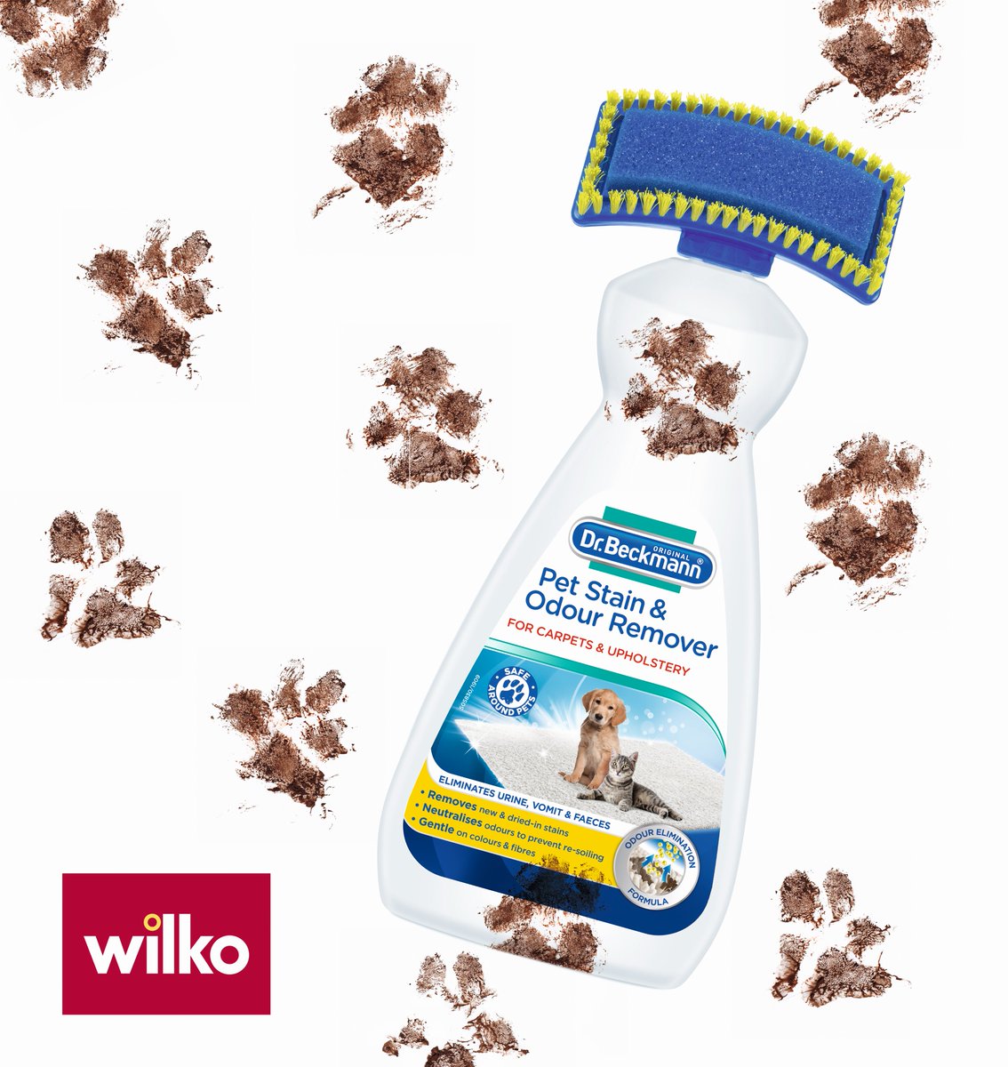 DE BECKMANN PET STAIN REMOVER 650ML
