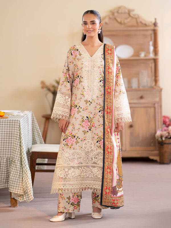 Floret | 3 PC Khaddar Embroidered Suits