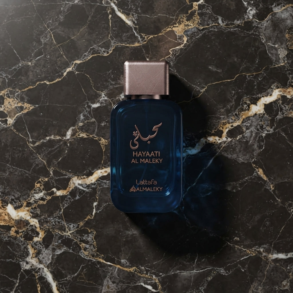 Lattafa Hayaati Al Maleky Eau de Parfum - Luxury Fragrance Spray (100 ml / 3.4 Fl Oz)