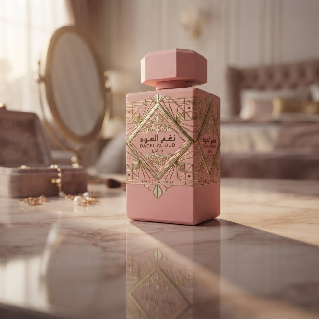 Lattafa Bade'e Al Oud Noble Blush Eau de Parfum - Luxury Fragrance Spray (100 ml / 3.4 Fl Oz)