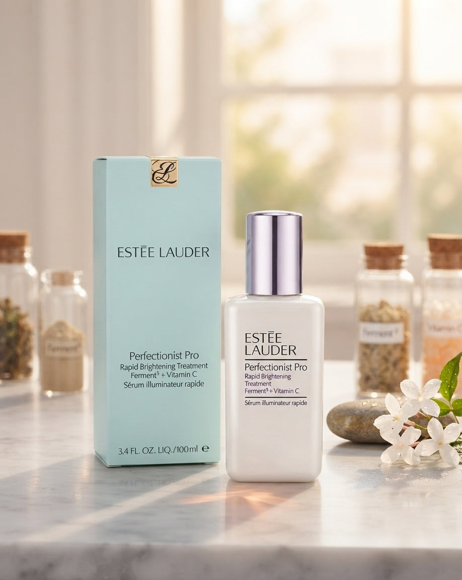 Estée Lauder Perfectionist Pro Rapid Brightening Treatment Ferment³ + Vitamin C, 3.4 FL. OZ. LIQ. / 100 mlProduct Description
