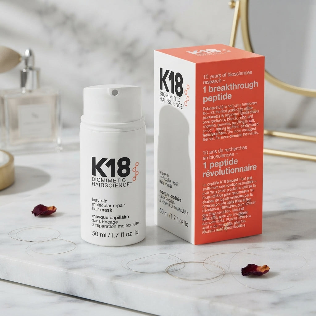 K18 Biomimetic Hairscience Leave-In Molecular Repair Hair Mask, 50 ml / 1.7 fl oz liq