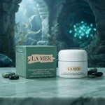 La Mer The Moisturizing Soft Cream (La Crème Soyeuse Régénération Intense), poids net wt. 0.24 oz. / 7 ml e