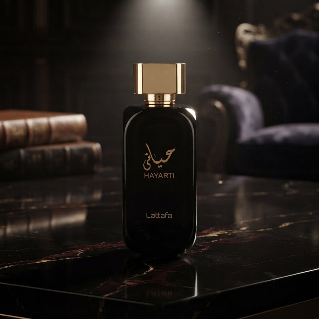 Lattafa Hayaati Hasarti Eau de Parfum - Luxury Fragrance Spray (100 ml / 3.4 Fl Oz)
