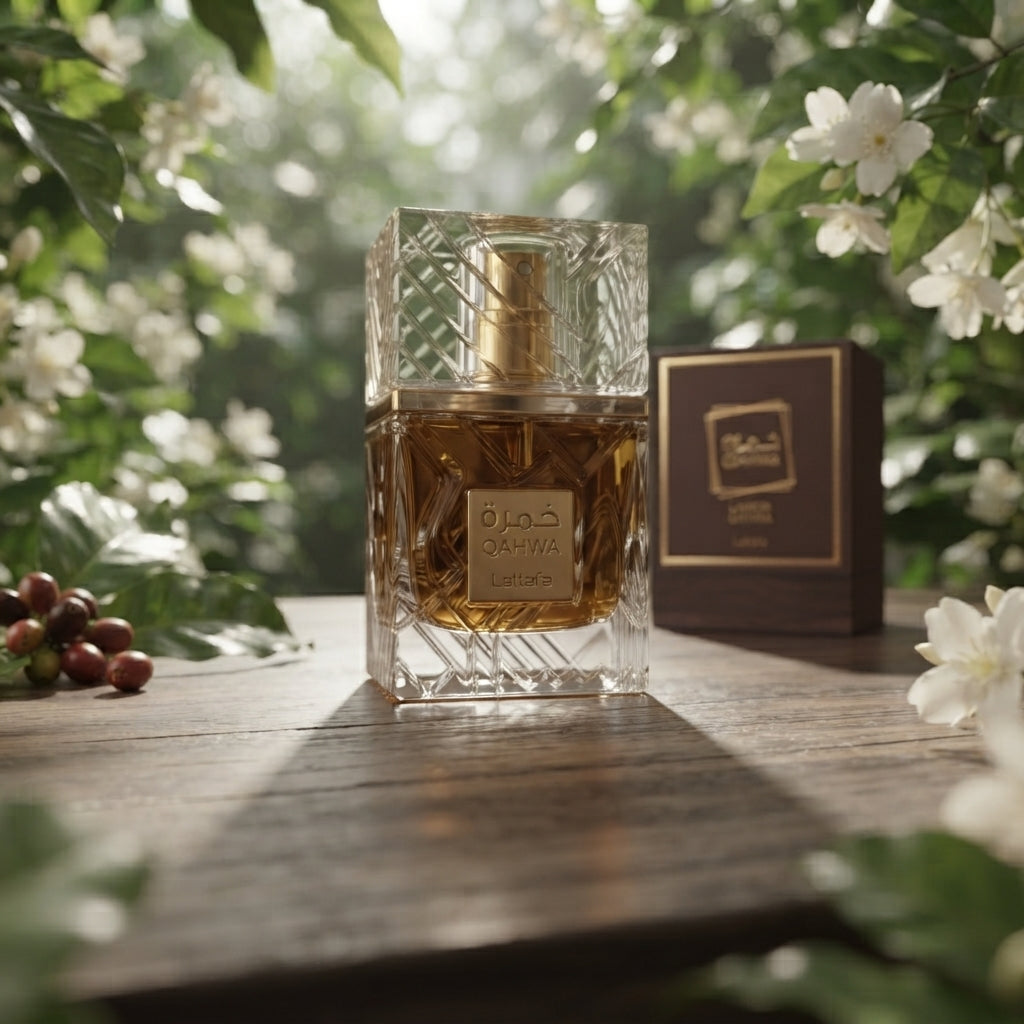 Lattafa Khamrah Qahwa Eau de Parfum - Luxury Fragrance Spray (100 ml / 3.4 Fl Oz)
