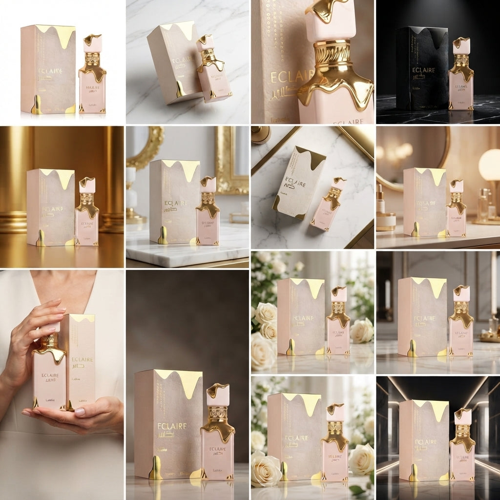 Lattafa Eclaire Eau de Parfum - Luxury Fragrance Spray (100 ml / 3.4 Fl Oz)