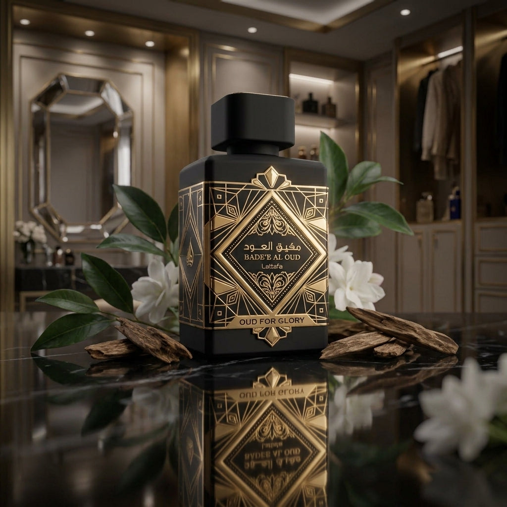 Lattafa Bade'e Al Oud Oud For Glory Eau de Parfum - Luxury Fragrance Spray (100 ml / 3.4 Fl Oz)