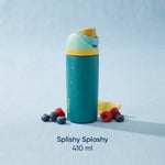 Owala FreeSip Insulated Stainless Steel Water Bottle with Straw - "Splishy Splashy" (410 mL)