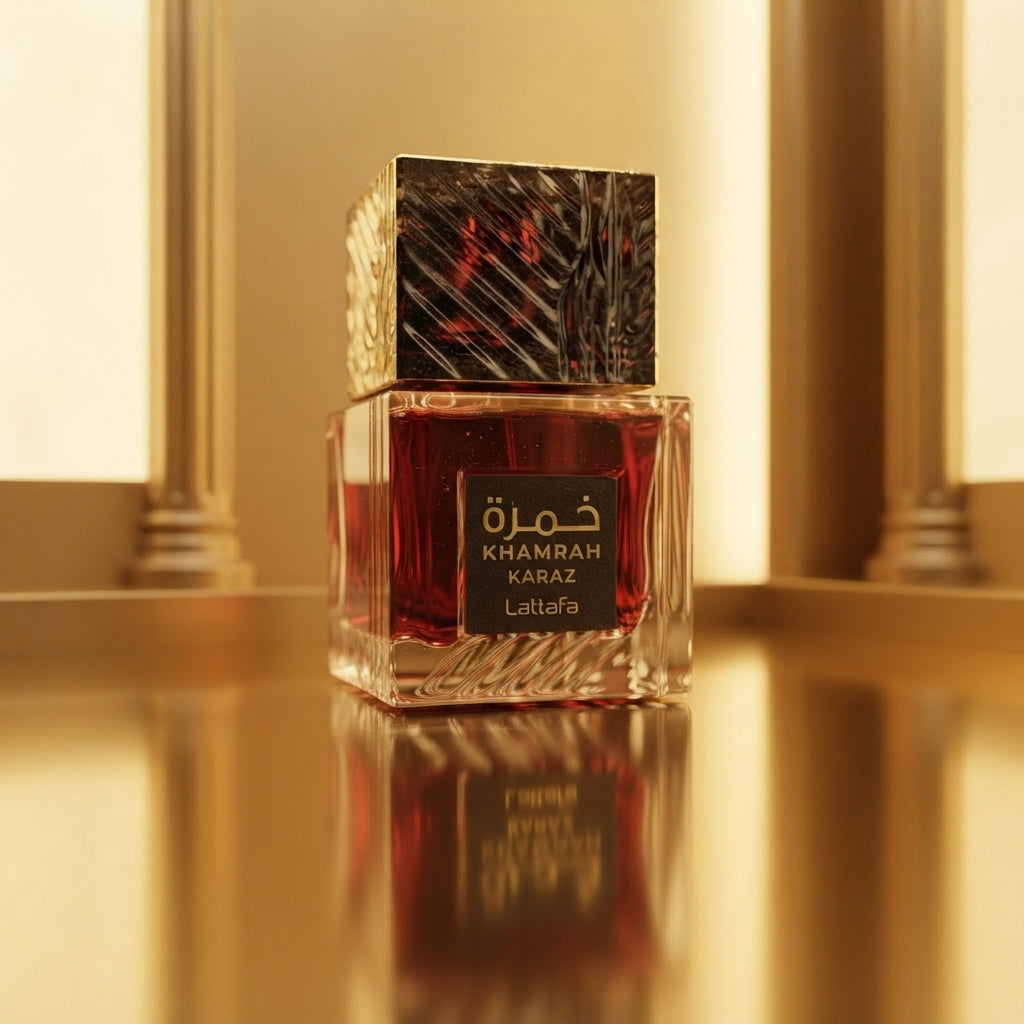 Lattafa Khamrah Karaz Eau de Parfum - Luxury Fragrance Spray (100 ml / 3.4 Fl Oz)