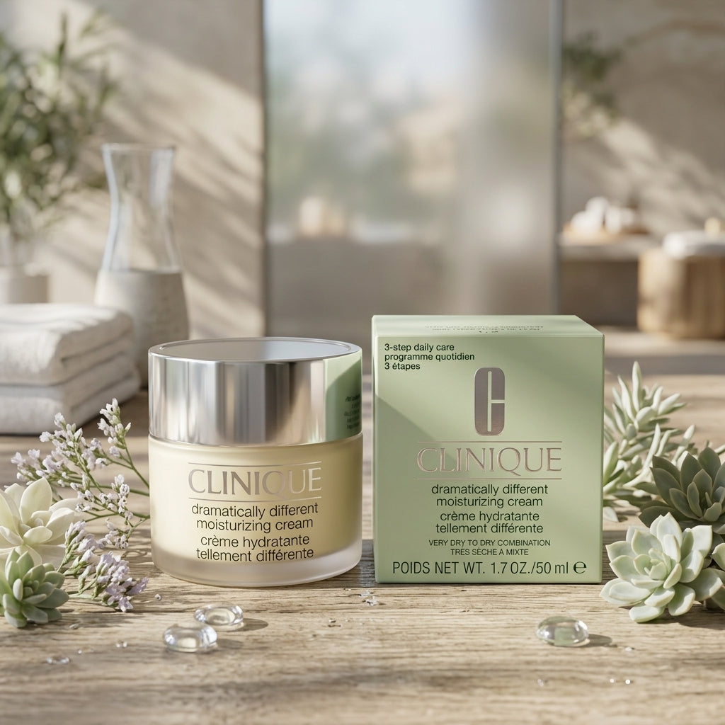 Clinique Dramatically Different Moisturizing Cream (Crème Hydratante Tellement Différente), 1.7 oz. / 50 ml
