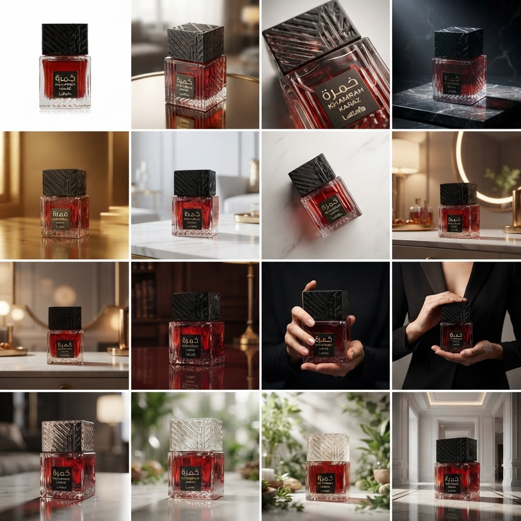 Lattafa Khamrah Karaz Eau de Parfum - Luxury Fragrance Spray (100 ml / 3.4 Fl Oz)