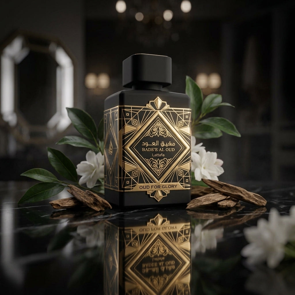Lattafa Bade'e Al Oud Oud For Glory Eau de Parfum - Luxury Fragrance Spray (100 ml / 3.4 Fl Oz)