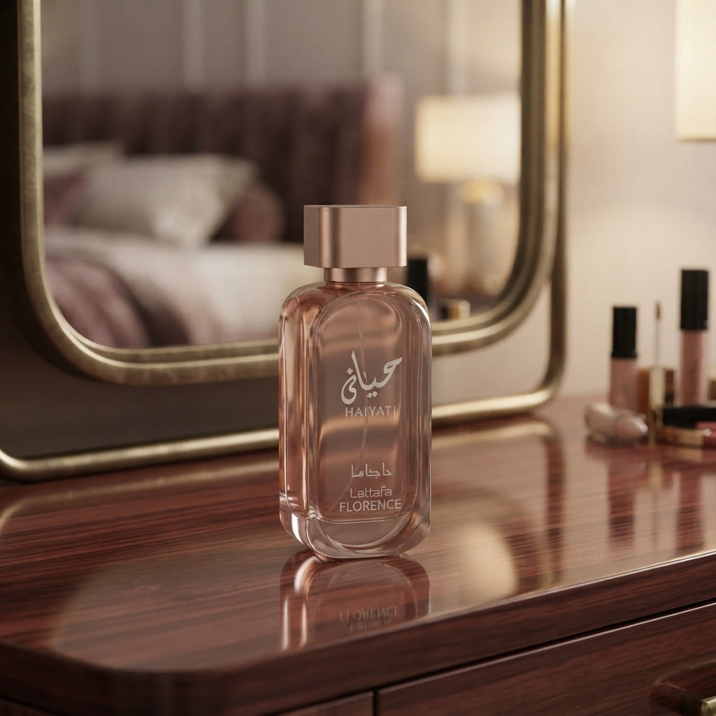 Lattafa Hayaati Florence Eau de Parfum - Luxury Fragrance Spray (100 ml / 3.4 Fl Oz)
