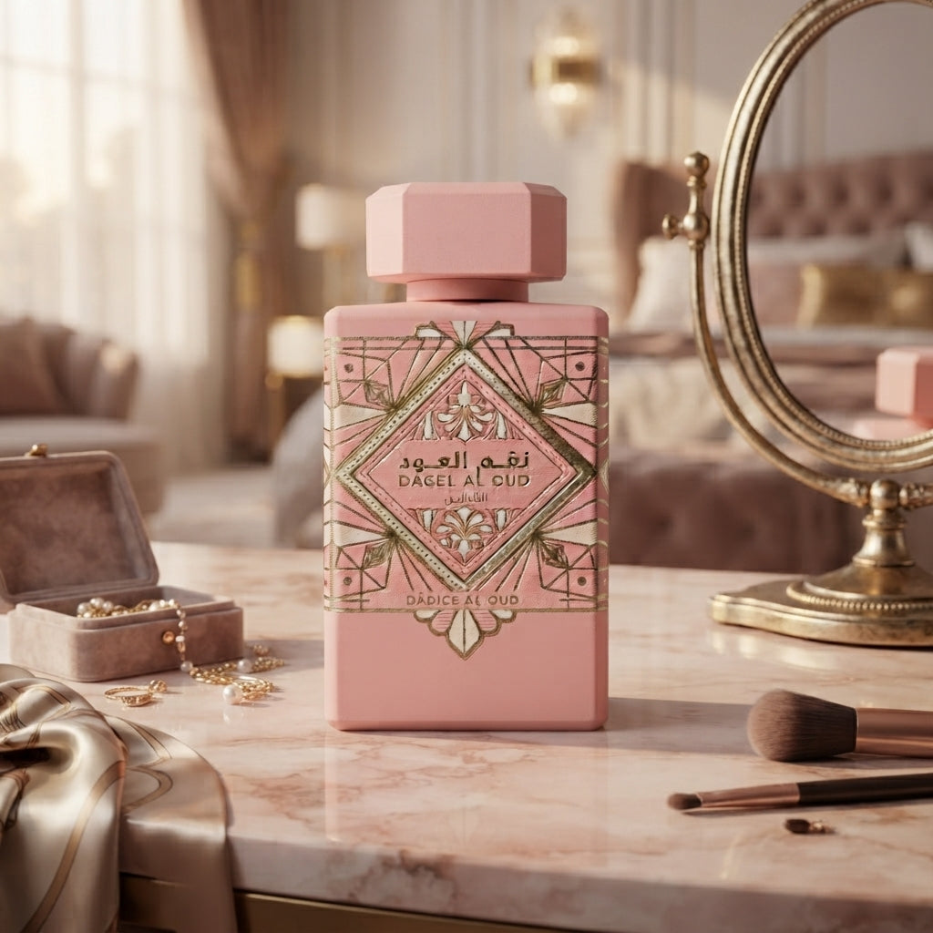 Lattafa Bade'e Al Oud Noble Blush Eau de Parfum - Luxury Fragrance Spray (100 ml / 3.4 Fl Oz)