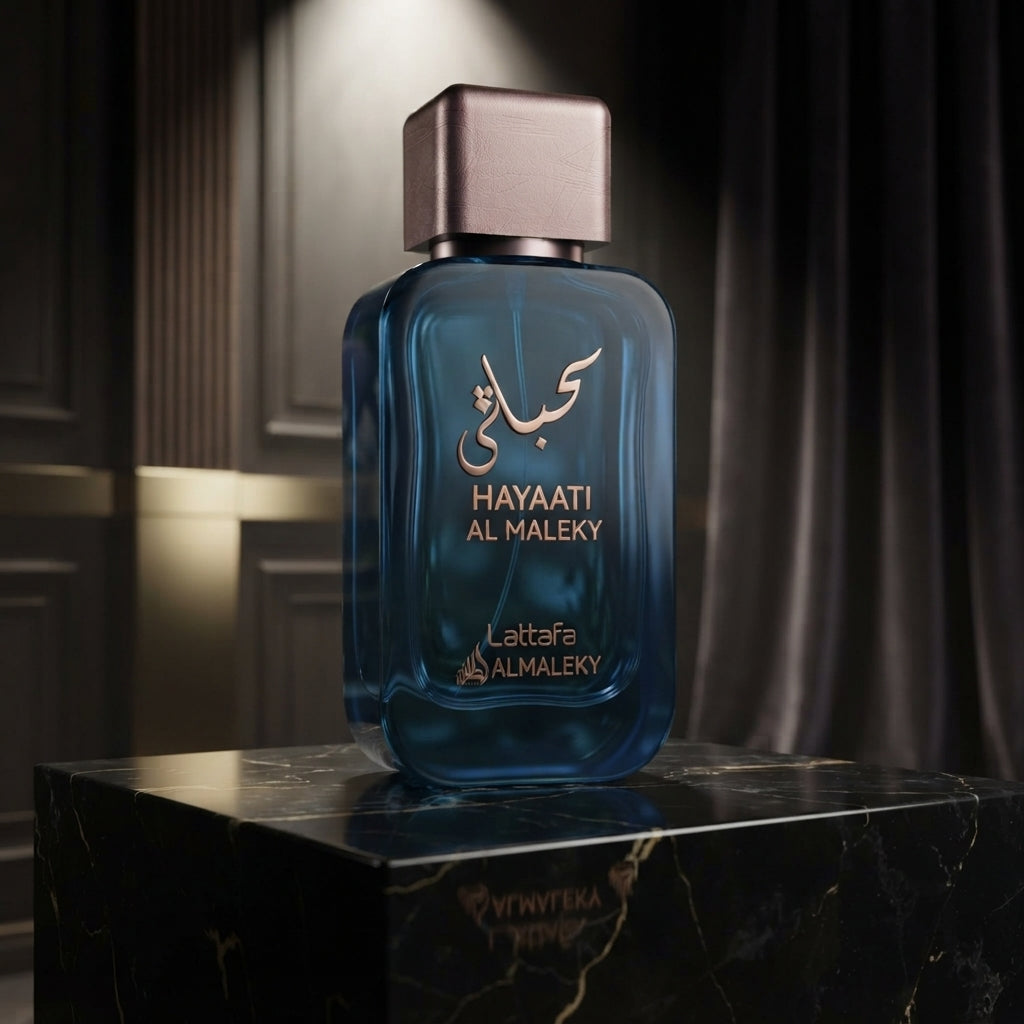 Lattafa Hayaati Al Maleky Eau de Parfum - Luxury Fragrance Spray (100 ml / 3.4 Fl Oz)