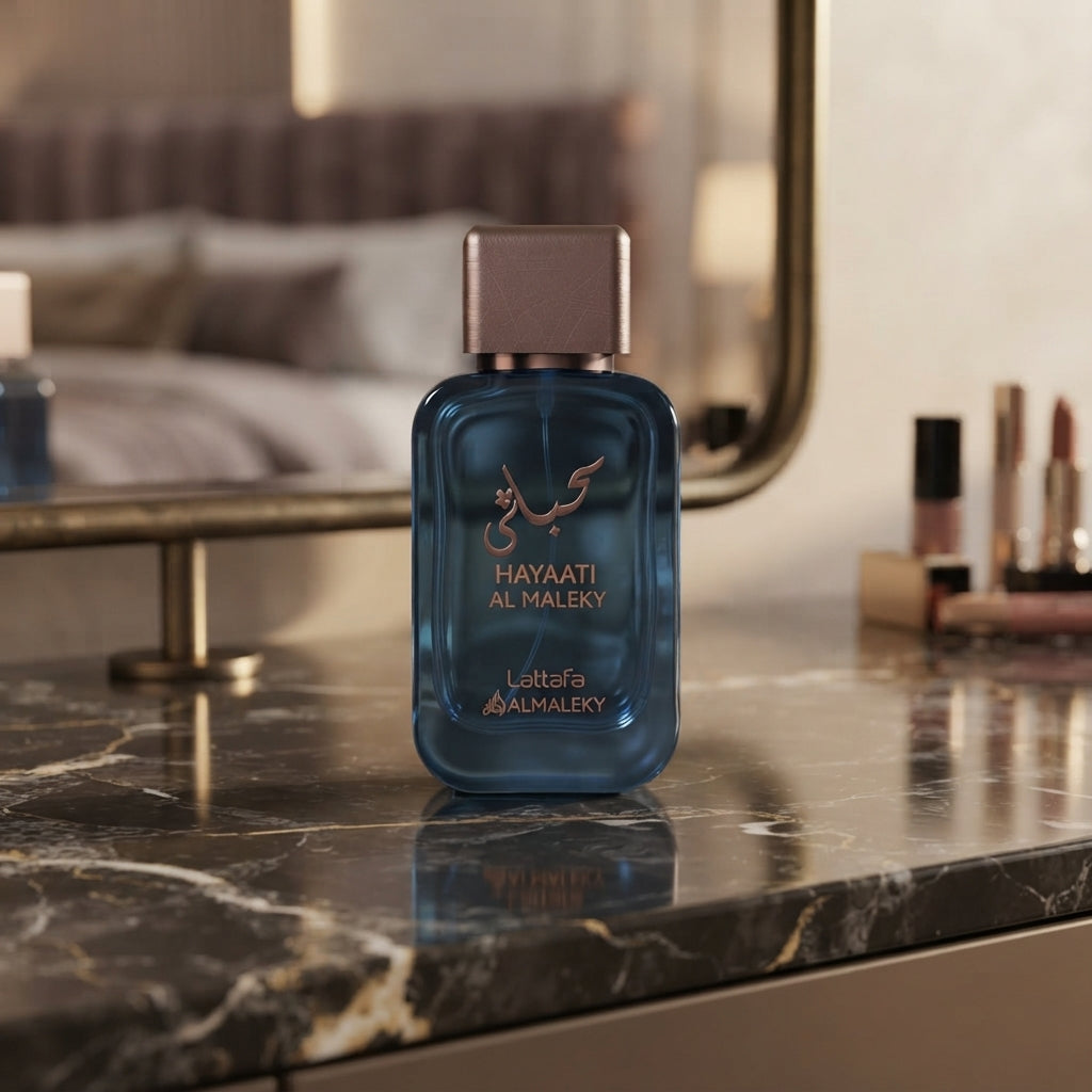 Lattafa Hayaati Al Maleky Eau de Parfum - Luxury Fragrance Spray (100 ml / 3.4 Fl Oz)