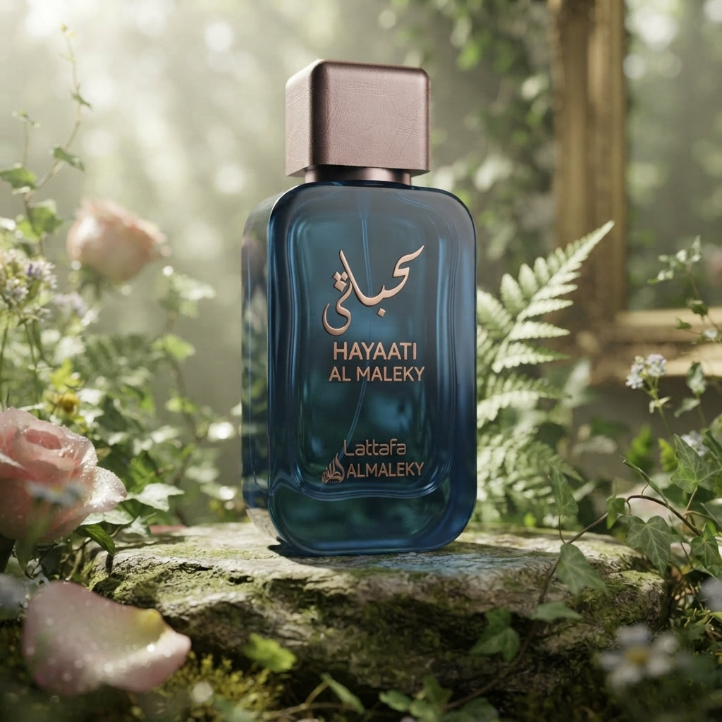 Lattafa Hayaati Al Maleky Eau de Parfum - Luxury Fragrance Spray (100 ml / 3.4 Fl Oz)