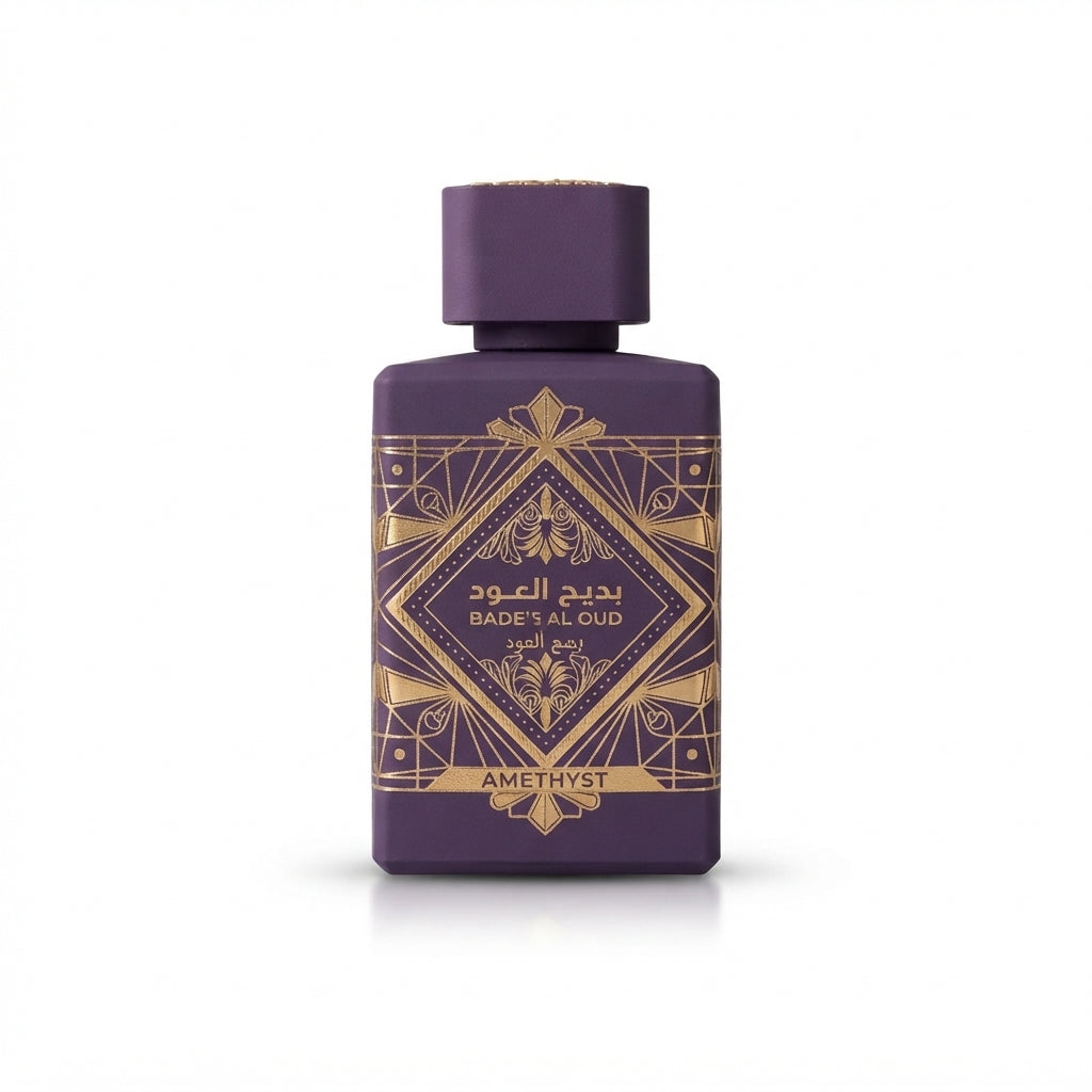 Lattafa Bade'e Al Oud Amethyst Eau de Parfum - Luxury Fragrance Spray (100 ml / 3.4 Fl Oz)