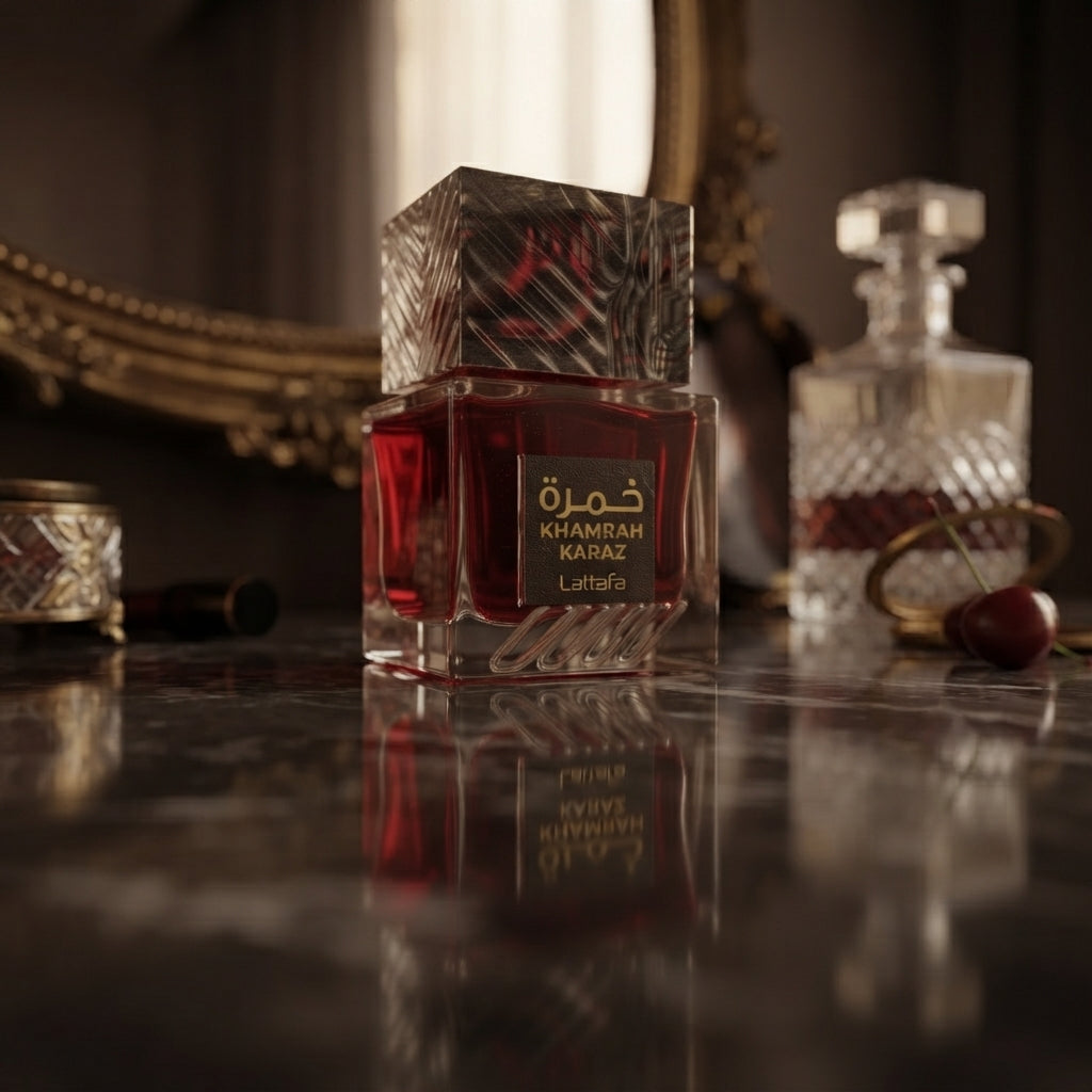 Lattafa Khamrah Karaz Eau de Parfum - Luxury Fragrance Spray (100 ml / 3.4 Fl Oz)