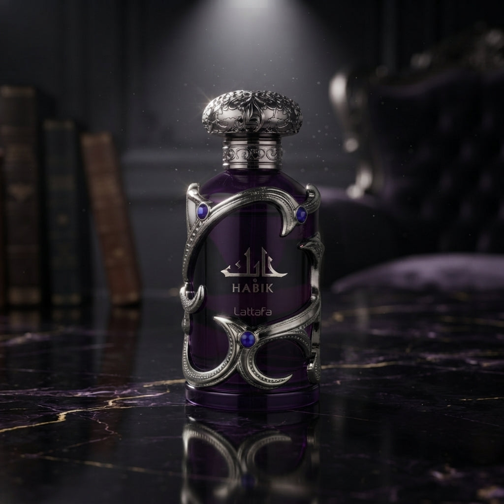 Lattafa Habik Silver Edition Eau de Parfum - Luxury Fragrance Spray (100 ml / 3.4 Fl Oz)