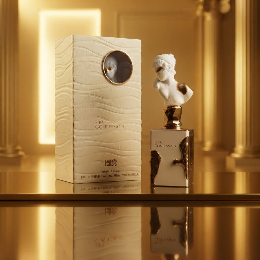Lattafa Her Confession Eau de Parfum - Luxury Fragrance Spray (100 ml / 3.4 Fl Oz)