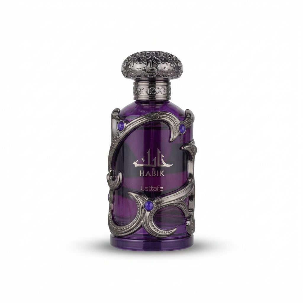 Lattafa Habik Silver Edition Eau de Parfum - Luxury Fragrance Spray (100 ml / 3.4 Fl Oz)