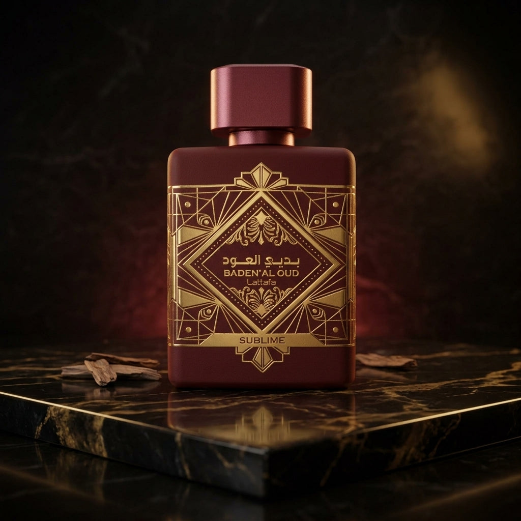 Lattafa Bade'e Al Oud Sublime Eau de Parfum - Luxury Fragrance Spray (100 ml / 3.4 Fl Oz)