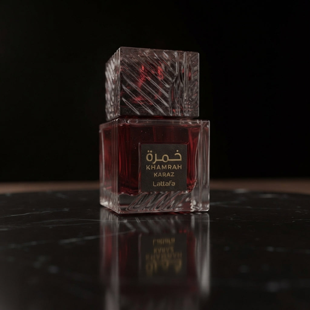 Lattafa Khamrah Karaz Eau de Parfum - Luxury Fragrance Spray (100 ml / 3.4 Fl Oz)