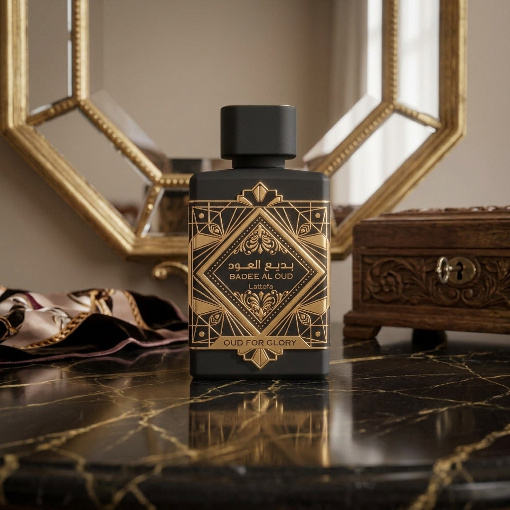 Lattafa Bade'e Al Oud Oud For Glory Eau de Parfum - Luxury Fragrance Spray (100 ml / 3.4 Fl Oz)