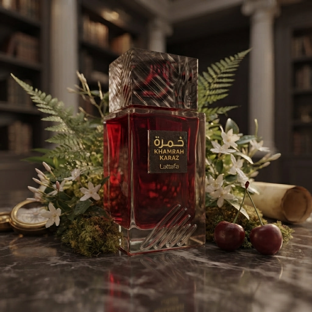 Lattafa Khamrah Karaz Eau de Parfum - Luxury Fragrance Spray (100 ml / 3.4 Fl Oz)