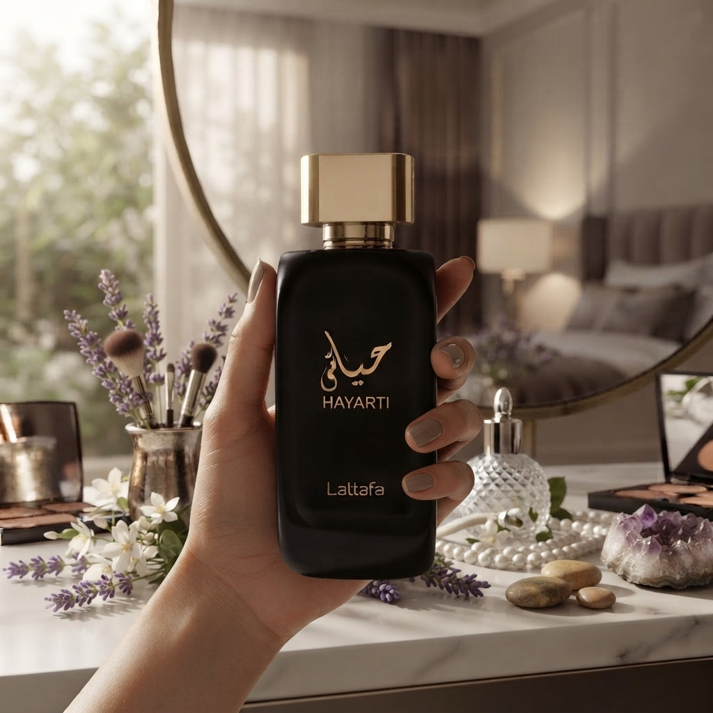 Lattafa Hayaati Hasarti Eau de Parfum - Luxury Fragrance Spray (100 ml / 3.4 Fl Oz)