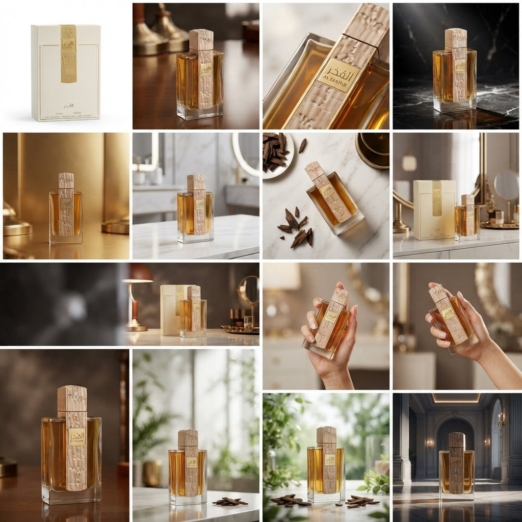 Al Fakher Eau de Parfum - Luxury Fragrance Spray (100 ml / 3.4 Fl Oz)