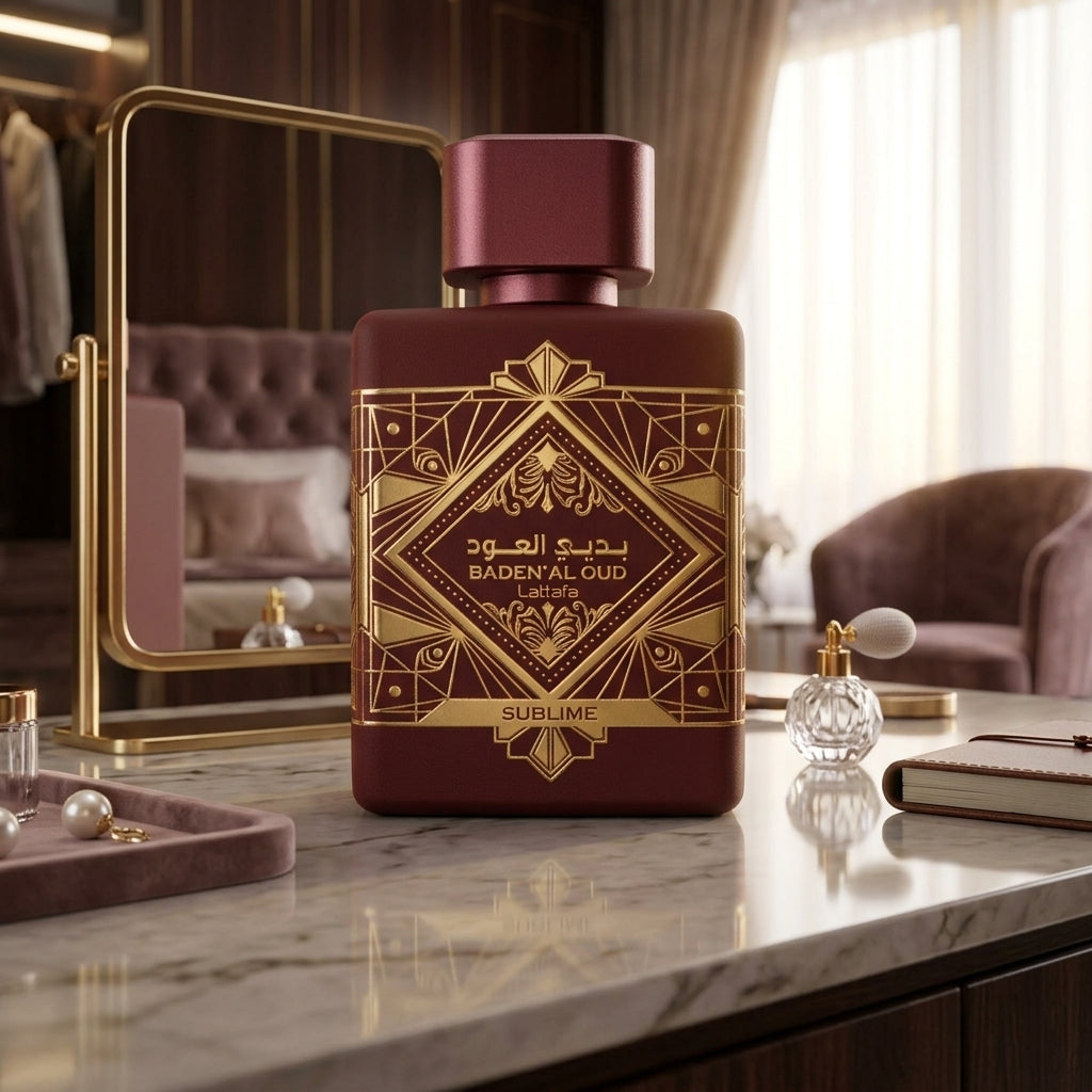 Lattafa Bade'e Al Oud Sublime Eau de Parfum - Luxury Fragrance Spray (100 ml / 3.4 Fl Oz)