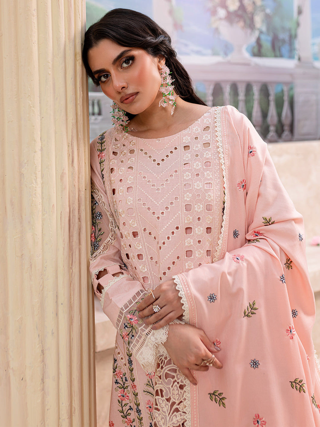 ISABELLA | 3 PC KARANDI Embroidered Suit