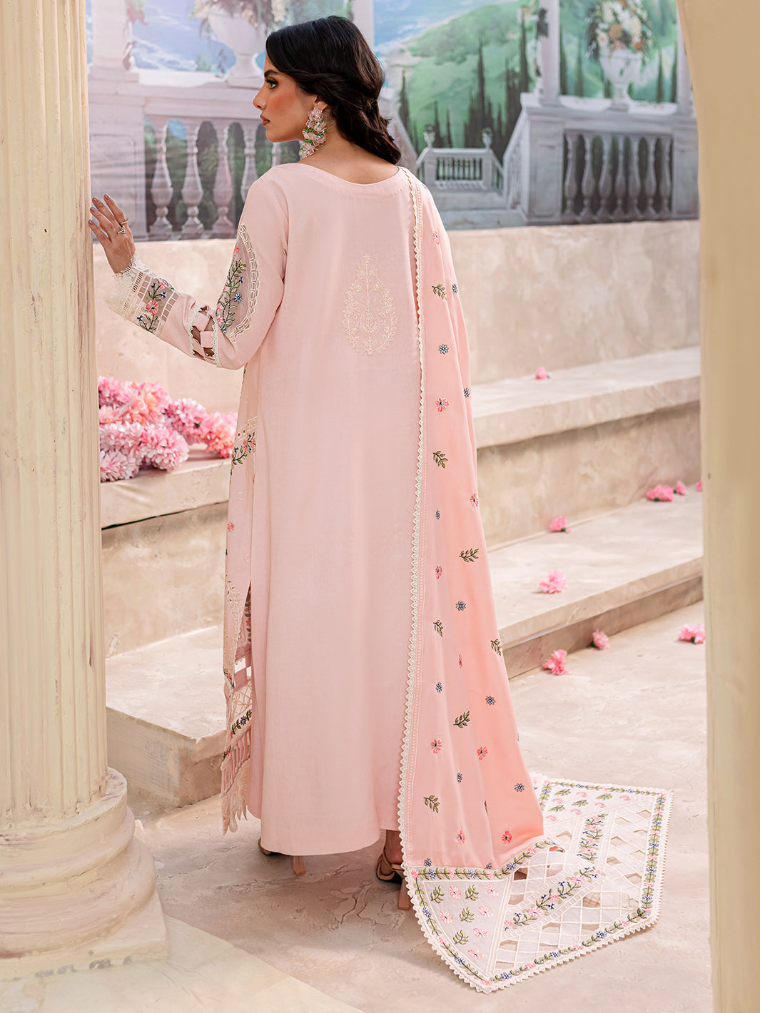 ISABELLA | 3 PC KARANDI Embroidered Suit