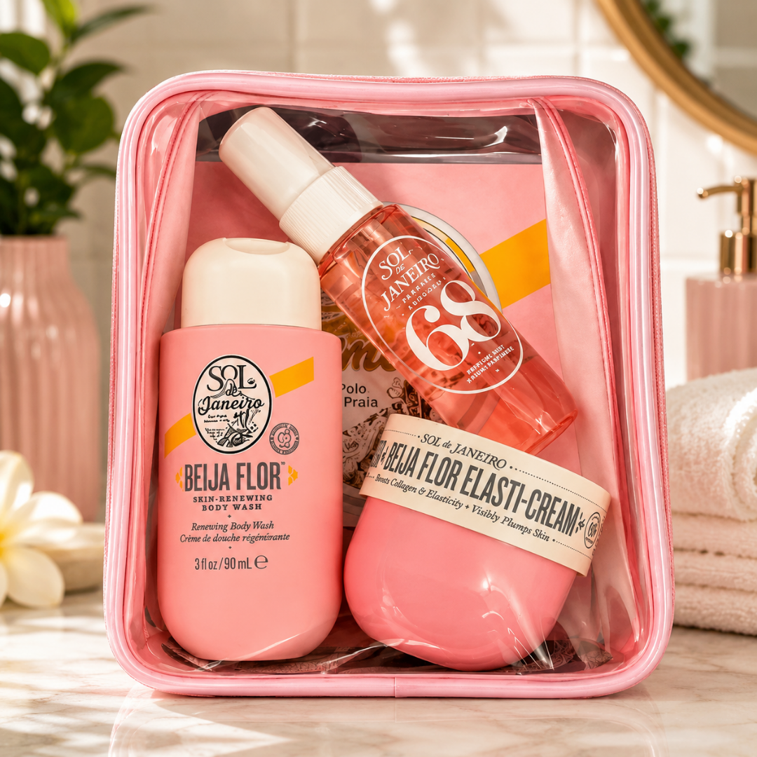 Sol de Janeiro Beija Flor Jet Set – Travel Size Body Care & Perfume Set