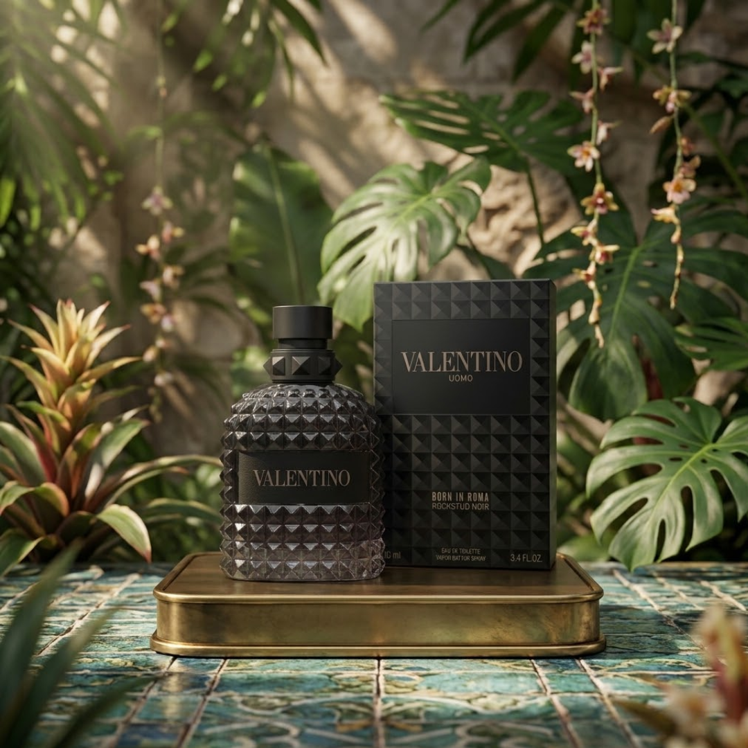 Valentino Uomo Born In Roma Rockstud Noir Eau De Toilette (3.4 fl. oz. / 100 ml) Main image