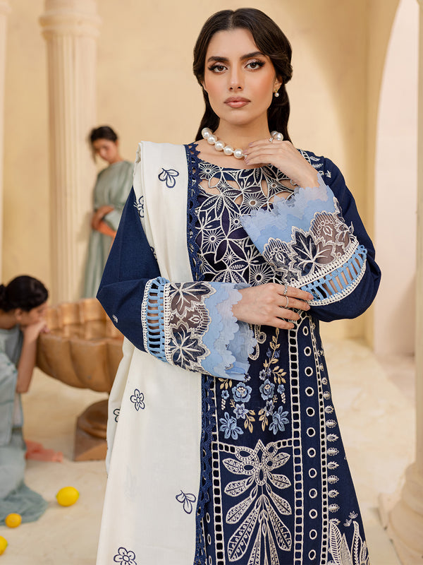 MABEL | 3 PC KARANDI Embroidered Suit