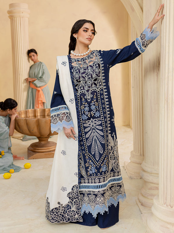 MABEL | 3 PC KARANDI Embroidered Suit