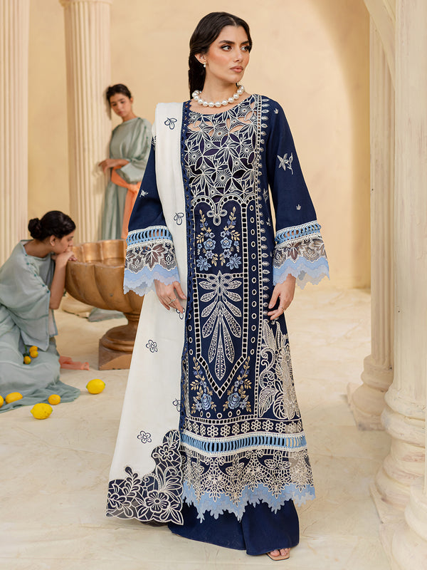 MABEL | 3 PC KARANDI Embroidered Suit