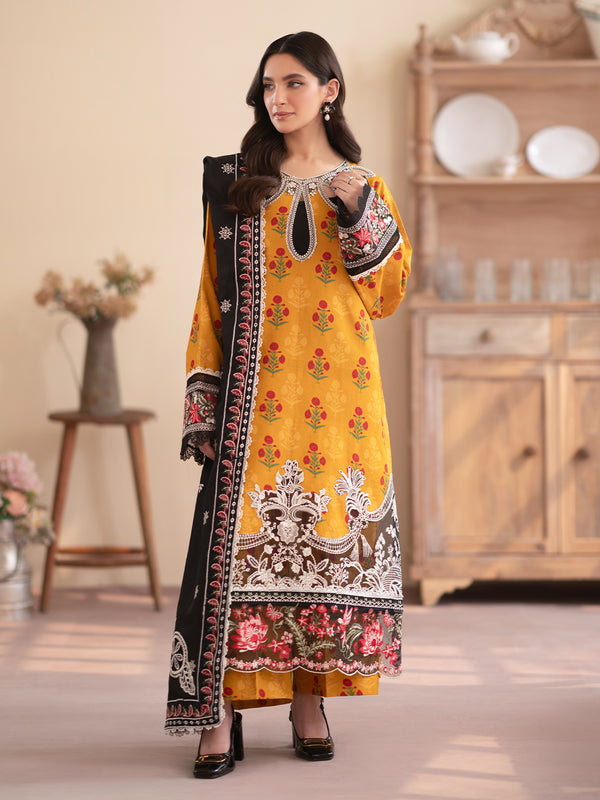 Marigold | 3 PC Khaddar Embroidered Suits