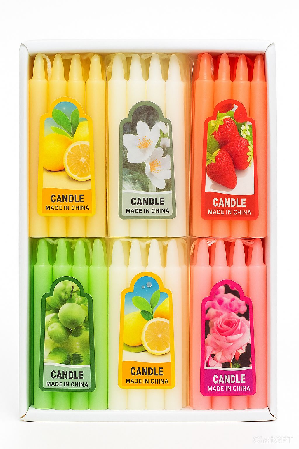 8PC MINI SCENTED CANDLE X 12
