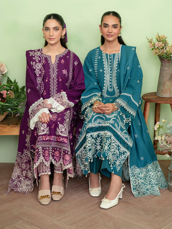 Rhea | 3 PC Khaddar Embroidered Suits