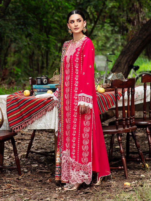 SORAYA | 3 PC LINEN Hazel By Zarnoor